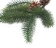 Artificial 50cm Single Stem Fraser Fir and Cone Spray - Closer2Nature