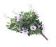 Artificial 43cm Purple Morning Glory Plug Plant - Closer2Nature