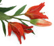 Artificial 87cm Single Stem Deep Orange Oriental Lily - Closer2Nature