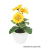 White Collection 15cm Curved Round White Plant Pot - Closer2Nature