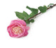 Artificial 92cm Single Stem Fully Open Pink Rose - Closer2Nature