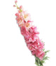 Artificial 105cm Single Stem Pink Candle Larkspur - Closer2Nature