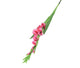 Artificial 118cm Single Stem Pink Gladiolus - Closer2Nature