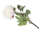 Artificial 80cm Single Stem White Peony - Closer2Nature