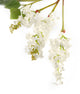 Artificial 76cm Single Stem White Lilac Blossom - Closer2Nature