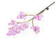 Artificial 69cm Single Stem Purple Miniature Phalaenopsis Orchid - Closer2Nature