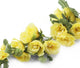 Artificial 118cm Single Stem Yellow Hollyhock - Closer2Nature