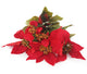 Artificial 33cm Red Poinsettia Plug Plant - Closer2Nature