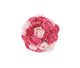 Artificial 12cm Pink Rose Pomander Kissing Ball Display - Closer2Nature
