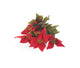 Artificial 33cm Red Poinsettia Plug Plant - Closer2Nature