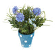 Artificial 27cm Blue Chrysanthemum Plant Display - Closer2Nature