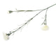 Artificial 70cm Single Stem White Carnation - Closer2Nature