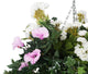 Artificial 43cm Pink Morning Glory Plug Plant - Closer2Nature