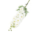 Artificial 105cm Single Stem White Candle Larkspur - Closer2Nature