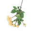 Artificial 87cm Single Stem Golden Yellow and Pink Tipped Spray Rose - Closer2Nature
