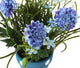 Artificial 27cm Blue Chrysanthemum Plant Display - Closer2Nature