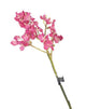 Artificial 69cm Single Stem Pink Miniature Phalaenopsis Orchid - Closer2Nature