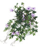 Artificial 43cm Purple Morning Glory Plug Plant - Closer2Nature