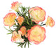 Artificial 15cm Peach Carnation Plant with Gift Box - Closer2Nature