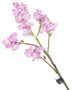 Artificial 69cm Single Stem Purple Miniature Phalaenopsis Orchid - Closer2Nature
