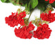Artificial 38cm Red Zonal Geranium Plug Plant - Closer2Nature