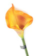 Artificial 94cm Single Stem Orange Calla Lily - Closer2Nature