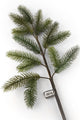 Artificial 75cm Single Stem Fraser Fir Spray - Closer2Nature
