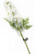 Artificial 105cm Single Stem White Candle Larkspur