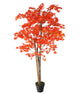 Artificial 5ft 3" Red Japanese Maple Tree - Closer2Nature