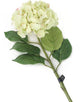 Artificial 87cm Single Stem Green and Pink Mophead Hydrangea - Closer2Nature