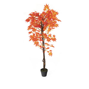 Artificial 5ft Red Japanese Maple Tree - Closer2Nature