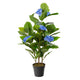 Artificial Blue Hydrangea Tree Closer2Nature