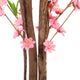 Artificial 4ft 5&rdquo; Peach Cherry Blossom Tree Closer2Nature