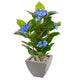 Artificial Blue Hydrangea Tree