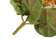 Artificial 24cm Pink Zonal Geranium Plug Plant - Closer2Nature