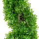 Artificial 3ft Boxwood Spiral Tree Pair - Closer2Nature