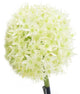 Artificial 89cm Single Stem White Allium - Closer2Nature