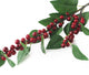 Artificial 80cm Single Stem Red Spicebush Berry Spray - Closer2Nature