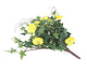 Artificial 43cm Yellow Morning Glory Plug Plant - Closer2Nature