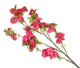 Artificial 129cm Single Stem Cerise Japanese Cherry Blossom - Closer2Nature