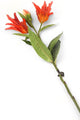 Artificial 87cm Single Stem Deep Orange Oriental Lily - Closer2Nature