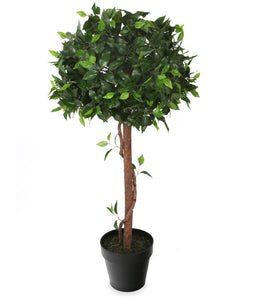 Artificial 3ft 5″ Danielle Weeping Fig Tree - Closer2Nature