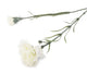 Artificial 70cm Single Stem White Carnation - Closer2Nature