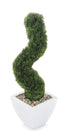 Artificial 2ft Grass Spiral Topiary