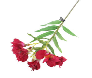 Artificial 74cm Single Stem Magenta Peruvian Lily - Closer2Nature