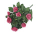 Artificial 26cm Dusky Pink Rose Plug Plant - Closer2Nature