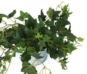 Artificial 25cm Green Ivy Plug Plant - Closer2Nature
