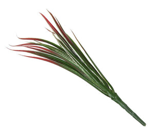 Artificial 45cm Red and Green Yucca Plug Plant - Closer2Nature