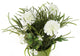 Artificial 27cm White Chrysanthemum Plant Display - Closer2Nature