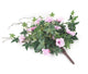 Artificial 43cm Pink Morning Glory Plug Plant - Closer2Nature